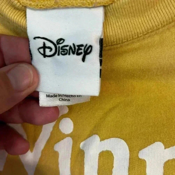 Disney sweatshirt. Size medium 7-9. Winnie the Pooh. Preowned. - Picture 3 of 6